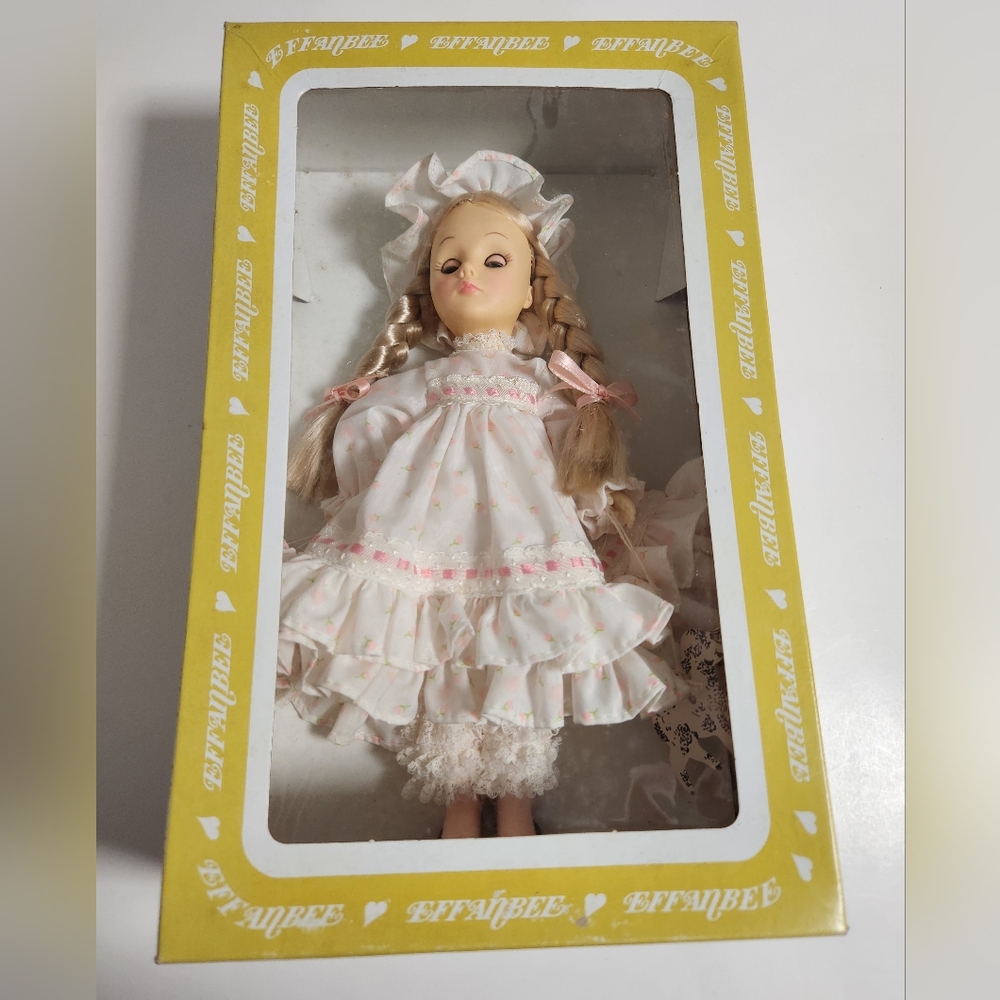 1980's Mary Had A Little Lamb 1196 Storybook Effanbee 11" Vintage Doll 13